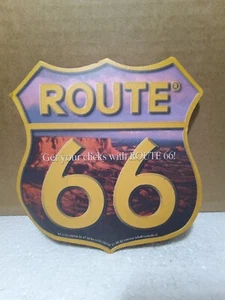 Route 66: Mouse Pad (Promo) RETRO Year 2000, Used! See Photos for Condition! - Afbeelding 1 van 9