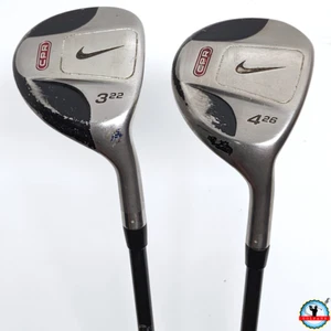 Nike CPR 3 & 4 Hybrids Set RH Regular Graphite Shafts "FAIR" - Picture 1 of 13