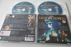 The Untouchables Philips Vidéo CD 2 Disque Film Certification 15 Connery De Niro - Photo 1/2
