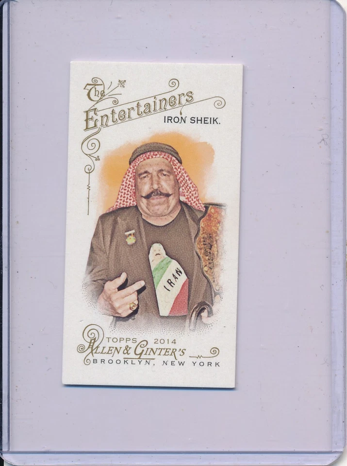 2014 Topps Allen & Ginter's Mini The Iron Sheik #153 HOF - Image 1 of 1