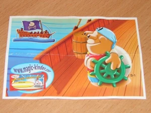 KINDER S1 S-1 LES PIRAMOLLIS PIRATELLI BPZ VARIANTE NEUTRAL - Photo 1/1