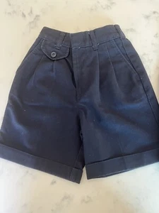 2 Becky Thatcher Girls Uniform Navy Shorts Size 6R - Picture 1 of 5