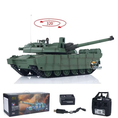 Hot Sale 1/16 Tongde RC Tank H2408 Battle Tank RTR IR BB Shooting Barrel Recoil - Image 1 of 4