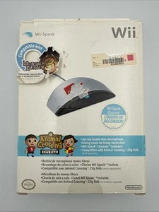 Nintendo Wii Speak Hands Free Microphone (Animal Crossing City Folk) NEW! - Picture 1 of 6
