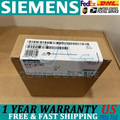 1 peça nova Siemens 6ES7334-0CE01-0AA0 módulo 6ES7334-0CE01-0AA0 SIMATIC S7-300 SM - Imagem 1 de 3