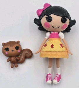 Lalaloopsy Mini Clásico ♡Snowy Fairest♡ 2011 3" Súper Lindo con Ardilla Mascota - Imagen 1 de 10