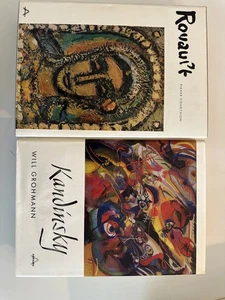 Kandinsky & Rouault Monographs – Abrams Art Books – Mid-Century Hardcover Lot - Picture 1 of 23
