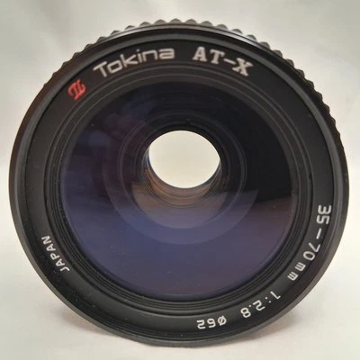 Mint Tokina AT-X 35-70mm Zoom Lens (62mm) F/2.8. For Nikon F Mount.  Lens Only.  - Image 1 of 4