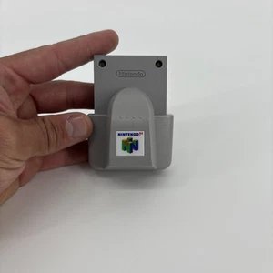 Original Nintendo 64 Rumble Pak N64 Pack OEM NUS-013 / ¡Envío rápido gratuito! - Imagen 1 de 7