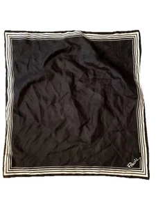 Paoli VTG Scarf Harness Black Striped Square 18x18 - Picture 1 of 10