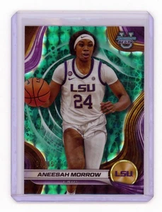 2024-25 Bowman's Best University Aneesah Morrow Teal Refractor /15 LSU Tigers - Picture 1 of 2