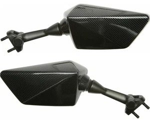 08-12 Espejos retrovisores de repuesto Kawasaki Ninja 250R, fibra de carbono, 20-43093, 20-43094 - Imagen 1 de 4