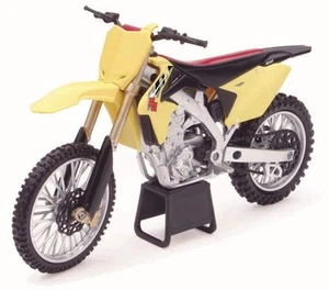 New-Ray 1/12 Suzuki RM-Z450 2014 Suzuki Motocross/Off-Road Bike Yellow 57643 - Picture 1 of 5