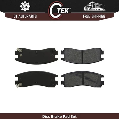 Para Buick Park Avenue 1997-2005 | Pastillas de freno de disco traseras centradas | Cerámica Foto 1 de 4
