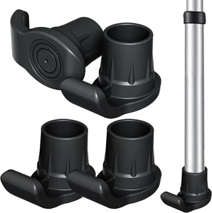 Heavy Duty Walker Skigleiter für faltbare Walker, 4er Pack Walker Zubehör Ski - Bild 1 von 9