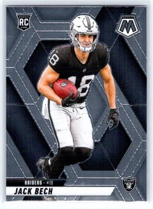 2025 Panini Mosaic #349 Jack Bech Las Vegas Raiders RC - Picture 1 of 2
