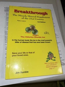 Breakthrough MMS Miracle Mineral Supplement 21st Century 1&2 3rd Ed Jim V Humble - Imagen 1 de 6