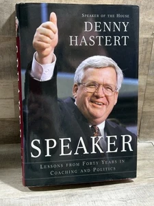 Speaker Denny Hastert Hardcover Book 2004 Politics Coaching Lessons w/ Jacket - Foto 1 di 3