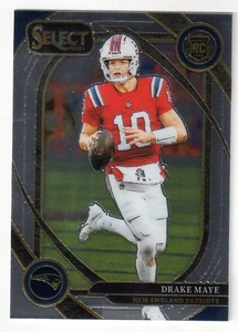 2024 Panini Select #218 DRAKE MAYE 'CLUB LEVEL' RC! PATRIOTS - Picture 1 of 1
