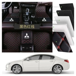 For Mitsubishi Montero Sport Car Floor Mats Leather Easy Installation Carpets - Picture 1 of 24
