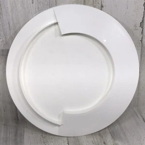 TUPPERWARE 3306A-2 White Cheese & Cracker Serving Tray - Picture 1 of 6
