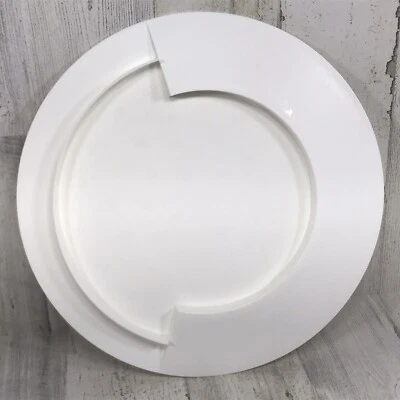TUPPERWARE 3306A-2 White Cheese & Cracker Serving Tray - Image 1 of 4