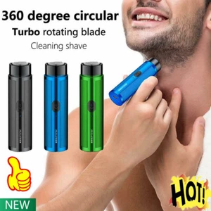 2024 Mini Portable Electric Shaver Travel Car Beard Shaver USB Men&Women Shaver - Picture 1 of 15