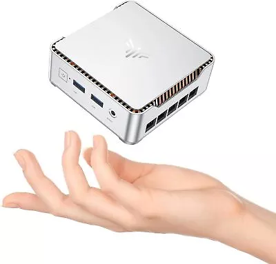 KAMRUI E2 4K Mini PC Intel N97 16GB DDR4 RAM 512GB M.2 SSD ROM BT Windows 11 PRO