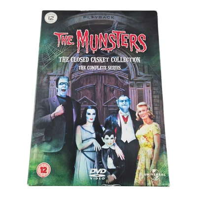 The Munsters The Closed Casket Collection DVD The Complete Series Region 4,2,5 - Image 1 of 4