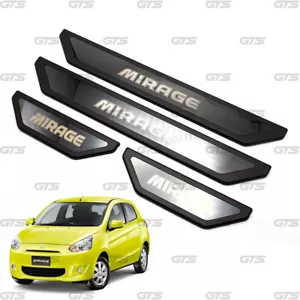 Protección contra arañazos del umbral de la puerta para Mitsubishi Mirage Space Star 2012 2018 - Imagen 1 de 9