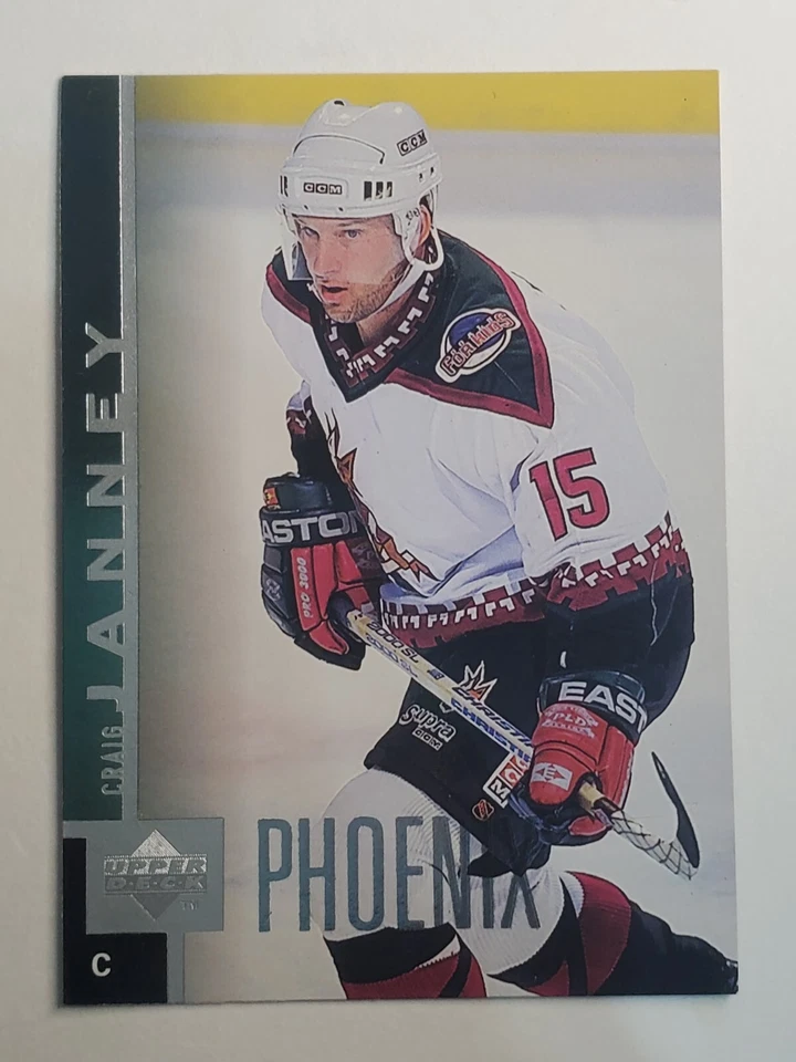 1997-98 Upper Deck #334 Craig Janney ~ Phoenix Coyotes - Image 1 of 2