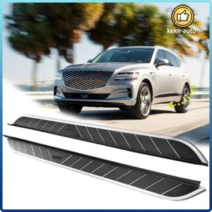 Fit for Hyundai Genesis GV80 2021-2023 Running Boards Side Steps Pedals Nerf Bar - Bild 1 von 7
