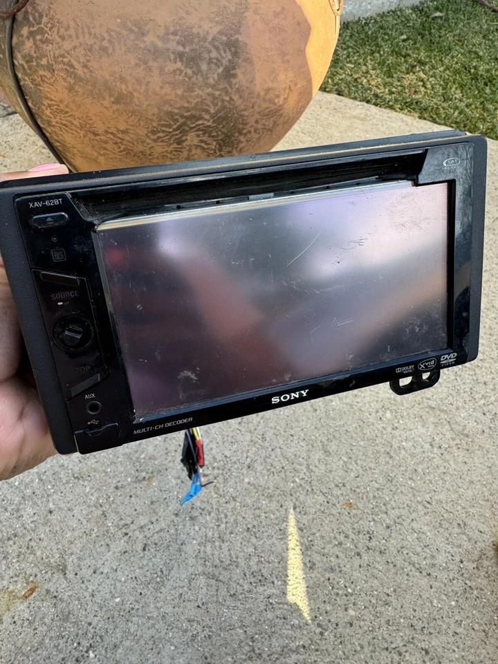 UNTESTED Sony XAV-62BT 6.1 inch Car DVD Player - Image 1 of 4