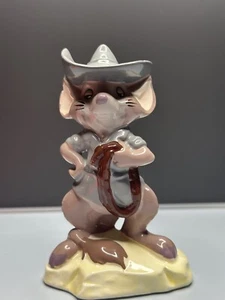Vintage Japan Disney RESCUERS DOWN UNDER JAKE Ceramic Figurine EUC Rare HTF - Picture 1 of 8