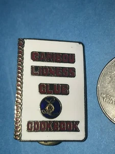 CARIBOU Maine Lions LIONESS Club International  Pin MD 41 Vintage - Picture 1 of 2