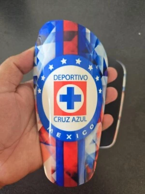 Custom Soccer Shin Guards cruz azul - Image 1 of 4