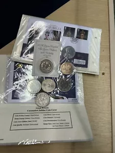 7 x various commemorative £5 five pound coins, 3 Uncirculated Lot 82 - Picture 1 of 9