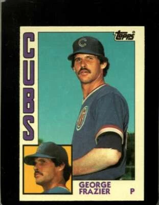 1984 Topps Traded #39T George Frazier NM++ Cubs J2M - Image 1 of 2
