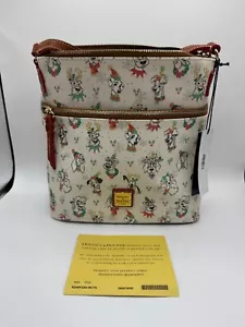 Borsa a tracolla Disney Santa Paws Christmas Dooney & Bourke *Nuova con etichette - Foto 1 di 10
