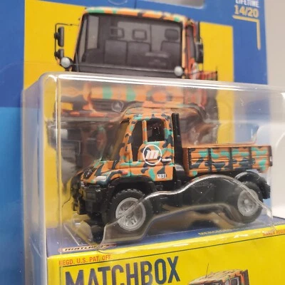 2024 Matchbox Collectors Mercedes-Benz Unimog U300 14/20 - Image 1 of 2