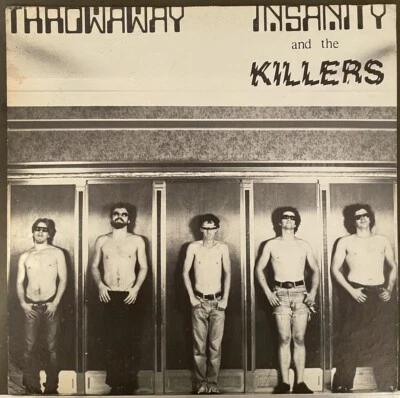 Insanity and the Killers- Throwaway Vinyl LP (1980) (Earthoid Music) - New - Image 1 of 4
