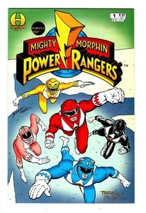 SABANS MIGHTY MORPHIN POWER RANGERS 1 (NM+ 9.6) SIGNED by TERRY AUSTIN with COA* - Picture 1 of 4
