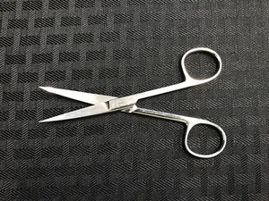 LIPSHAW Stainless Steel 4-3/4” 41mm Curved Sharp Tip Dissecting Surgical Scissor - Picture 1 of 4
