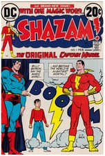 Shazam! #1 Captain Marvel Superman 1973 DC comic