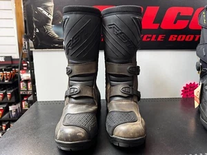 RST RAID CE ADVENTURE MOTORCYCLE BOOT BROWN SIZE 43 - Picture 1 of 3