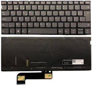CLAVIER BELGIË Lenovo YOGA S730-13IWL AZERTY LED BACKLIT KEYBOARD - Afbeelding 1 van 2