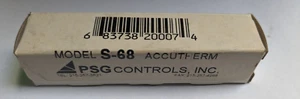 PSG CONTROLS S-68 ACCUTHERM SNAP-IN TEMPERATURE SENSOR THERMAL RESISTOR - Picture 1 of 1