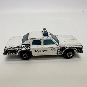 MATCHBOX SUPERFAST No. 10, PLYMOUTH GRAN FURY 1979 POLICE CAR, MADE IN ENGLAND. - Picture 1 of 10