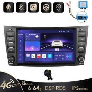 64G Carplay Android For Mercedes Benz W211 E350 W219 Car Stereo Radio +Fiber box - Picture 1 of 20