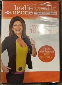 Leslie Sansone Gehen Sie Ihren Weg dünn gehen Sie weg 10 Pfund kein Schrittzähler #15A Neu - Bild 1 von 3